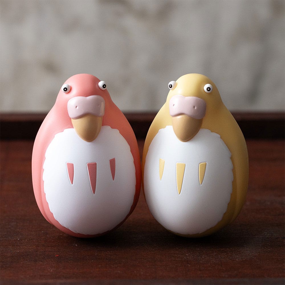 The Boy and the Heron Tilting Dolls 2-Pack Red & Yellow Parakeet