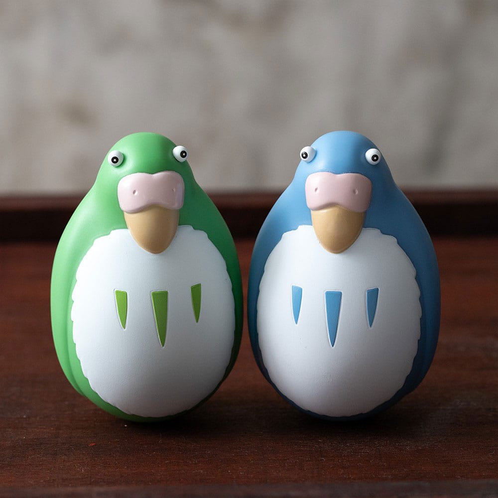 The Boy and the Heron Tilting Dolls 2-Pack Blue & Green Parakeet