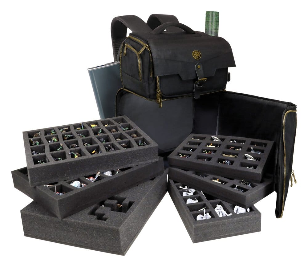 PRECOMENZI - Enhance Miniature Painting Storage Backpack Black