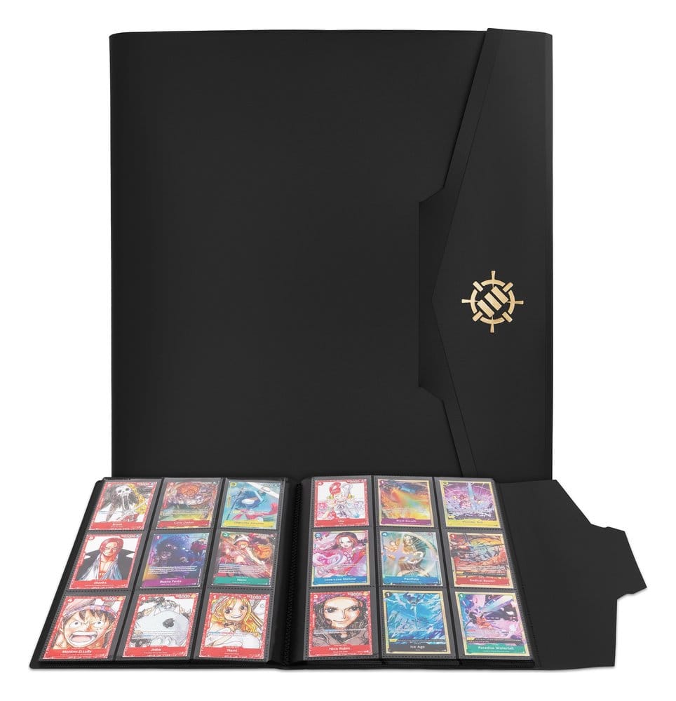 Enhance Binder 9 Pocket Card Binder Black 30 x 25 x 3 cm