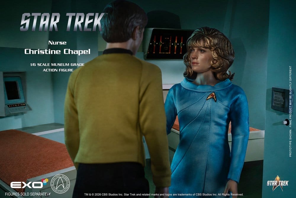 Star Trek: The Original Series Museum Grade Action Figure 1/6 Nurse Christine Chapel 28 cm [9]