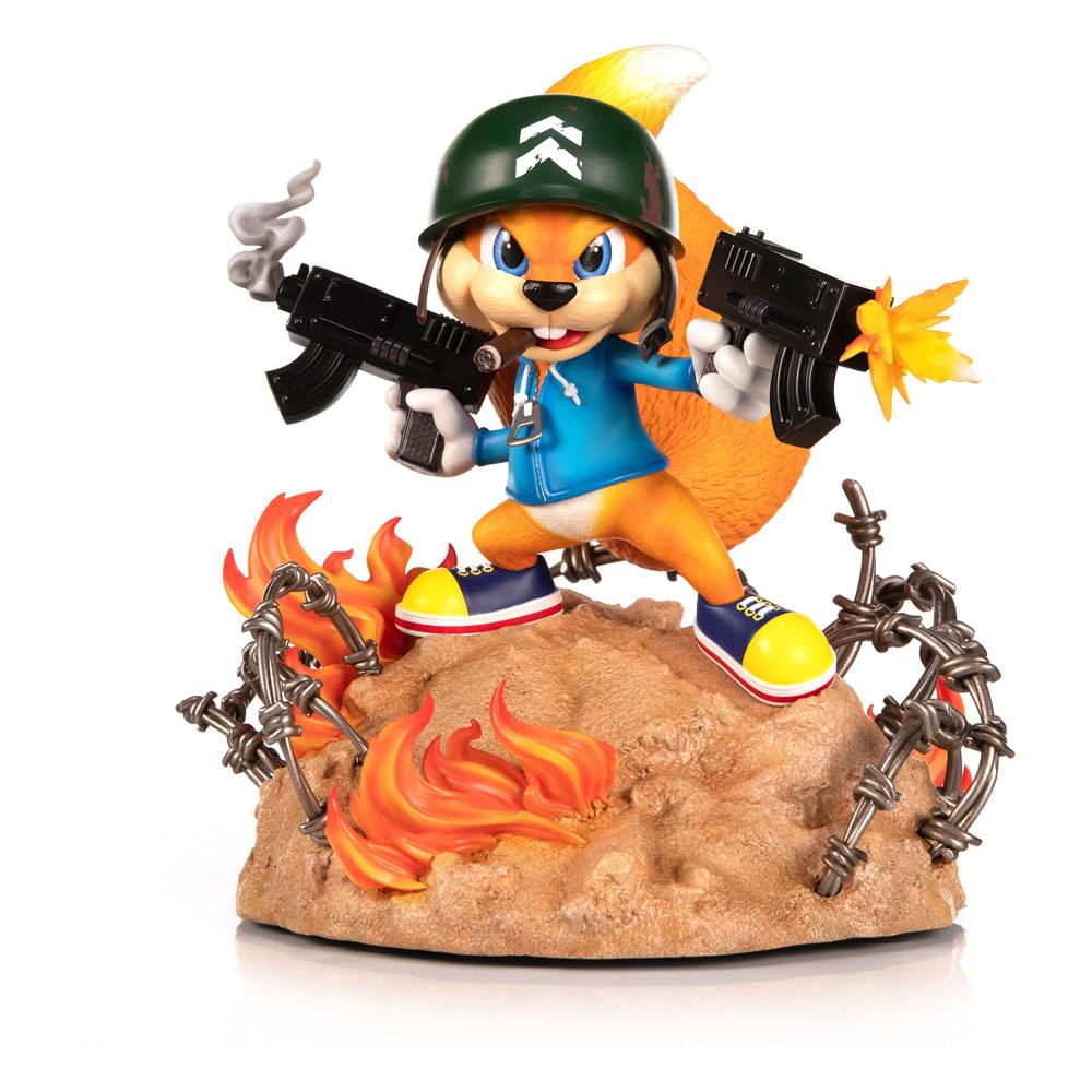 Conker: Conker's Bad Fur Day Statue Soldier Conker 33 cm