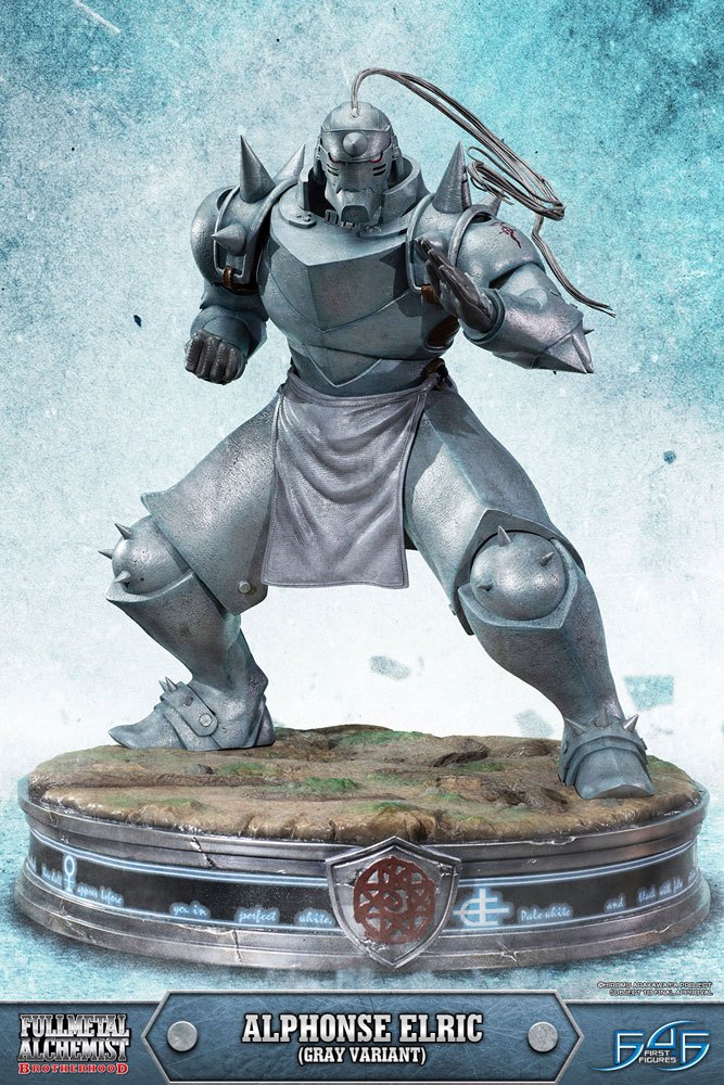 Estátua Colecionável Alphonse Elric: Fullmetal Alchemist