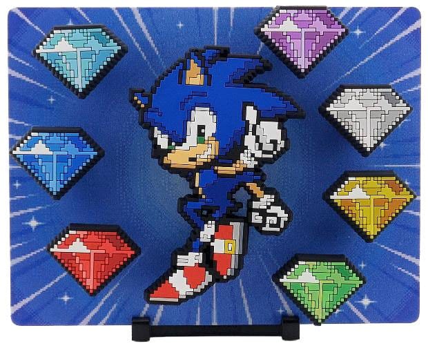 Sonic The Hedgehog FiGGYZ Magnet Collectible Modern Sonic 35th Anniversary 9 cm [1]
