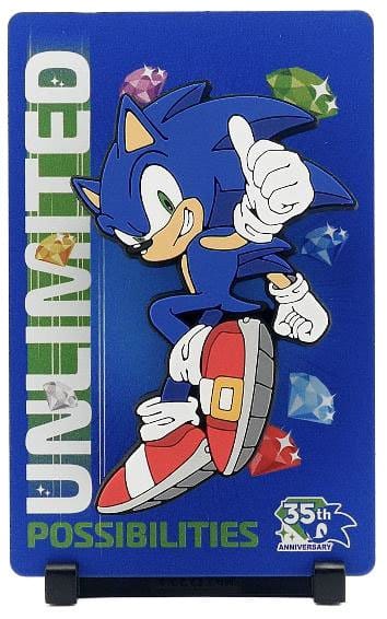 Sonic The Hedgehog FiGGYZ Magnet Collectible OGz Sonic 35th Anniversary 9 cm [1]