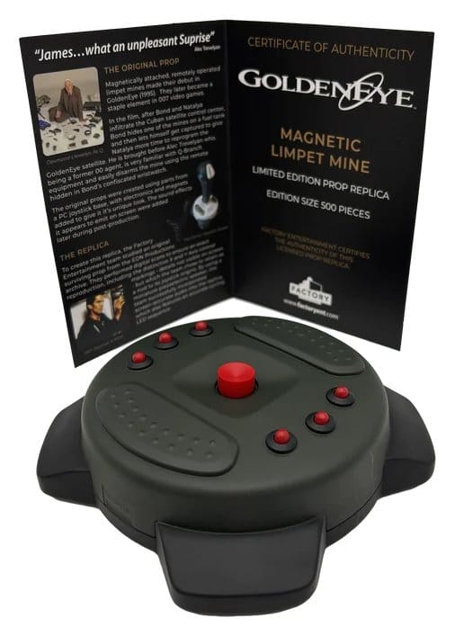 James Bond Prop Replica 1/1 GoldenEye Magnetic Limpet Mine 33 cm Limited Edition [1]