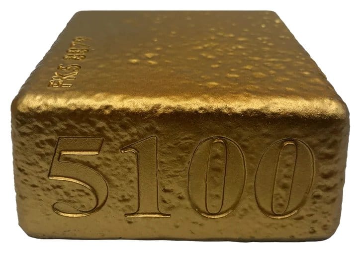 James Bond Prop Replica 1/1 Goldfinger Fort Knox Bullion Bar 25 cm Limited Edition [1]