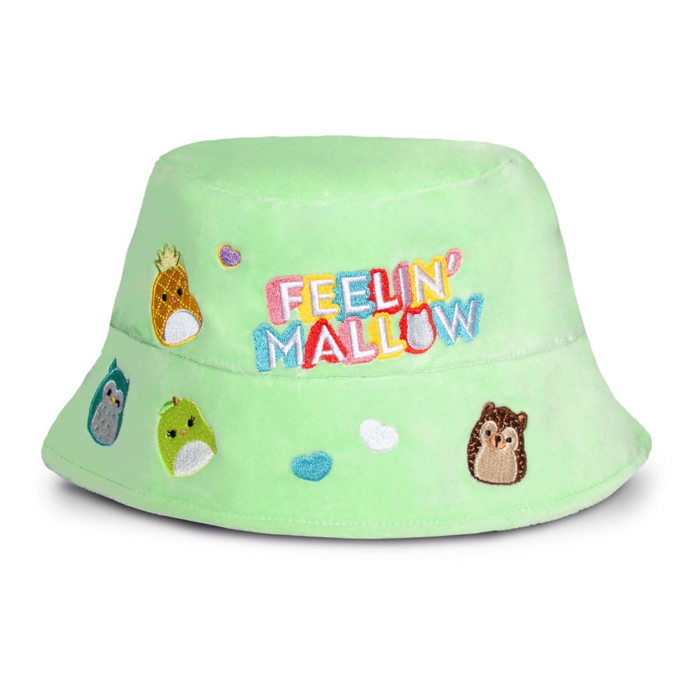 Squishmallows - Feelin' Mallow Novelty Bucket hat / Vissershoed - Groen