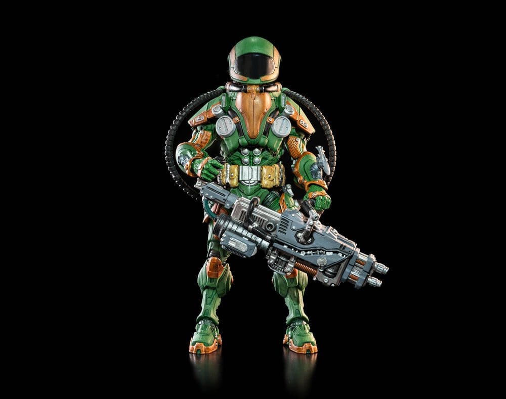 PRECOMENZI - Cosmic Legions Actionfigur T.U.5.C.C. Heavy Gunner