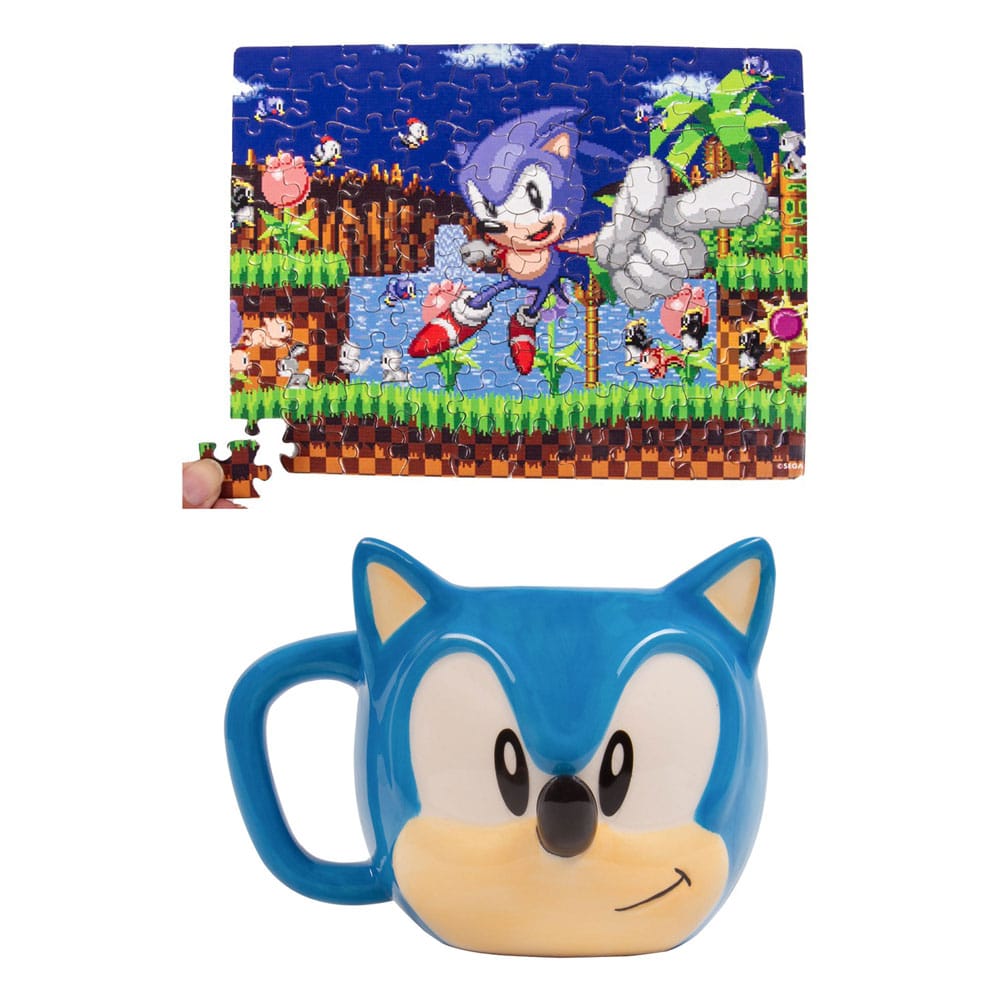 Sonic the Hedgehog Mug & Jigsaw Puzzle Set Sonic