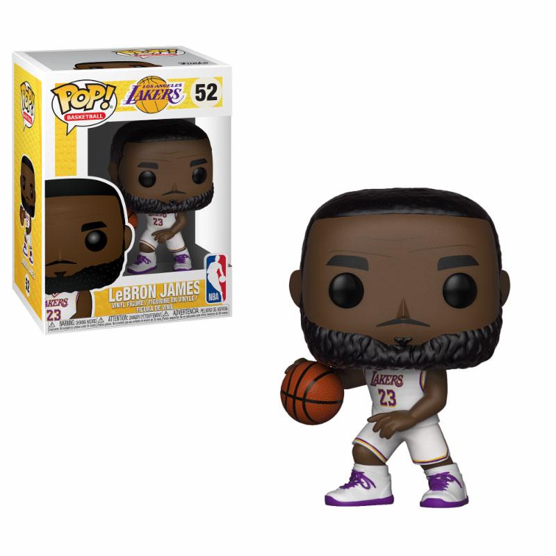 FUNKO LeBron James (Lakers) (White Jersey) Verzamelfiguur Kinderen