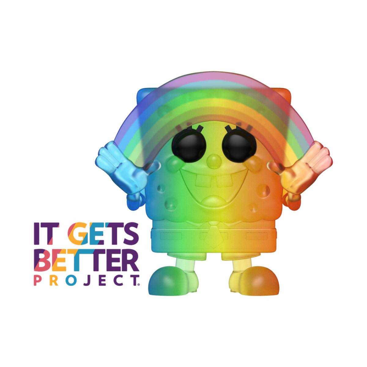 Pop! Cartoons: Pride 2020 - Rainbow SpongeBob