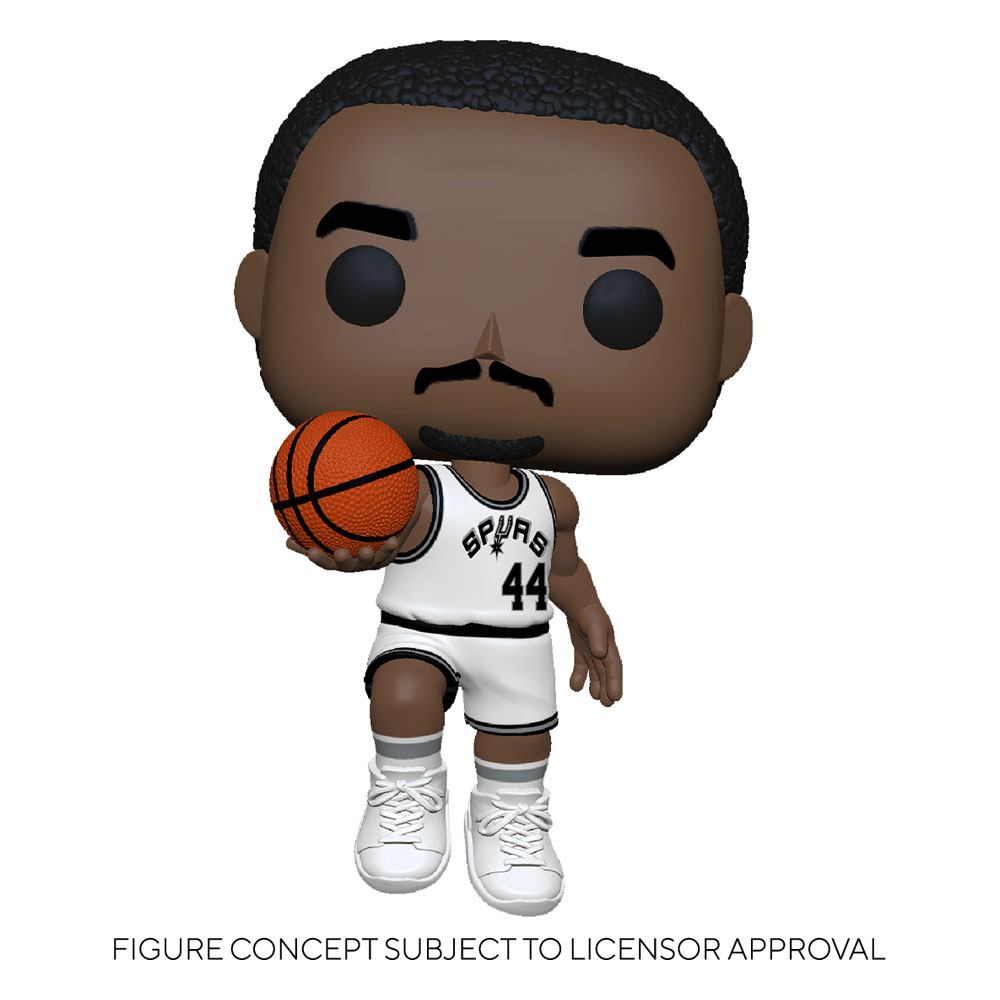 NBA Legends POP! Sports Vinyl Figure George Gervin (Spurs Home) 9 cm