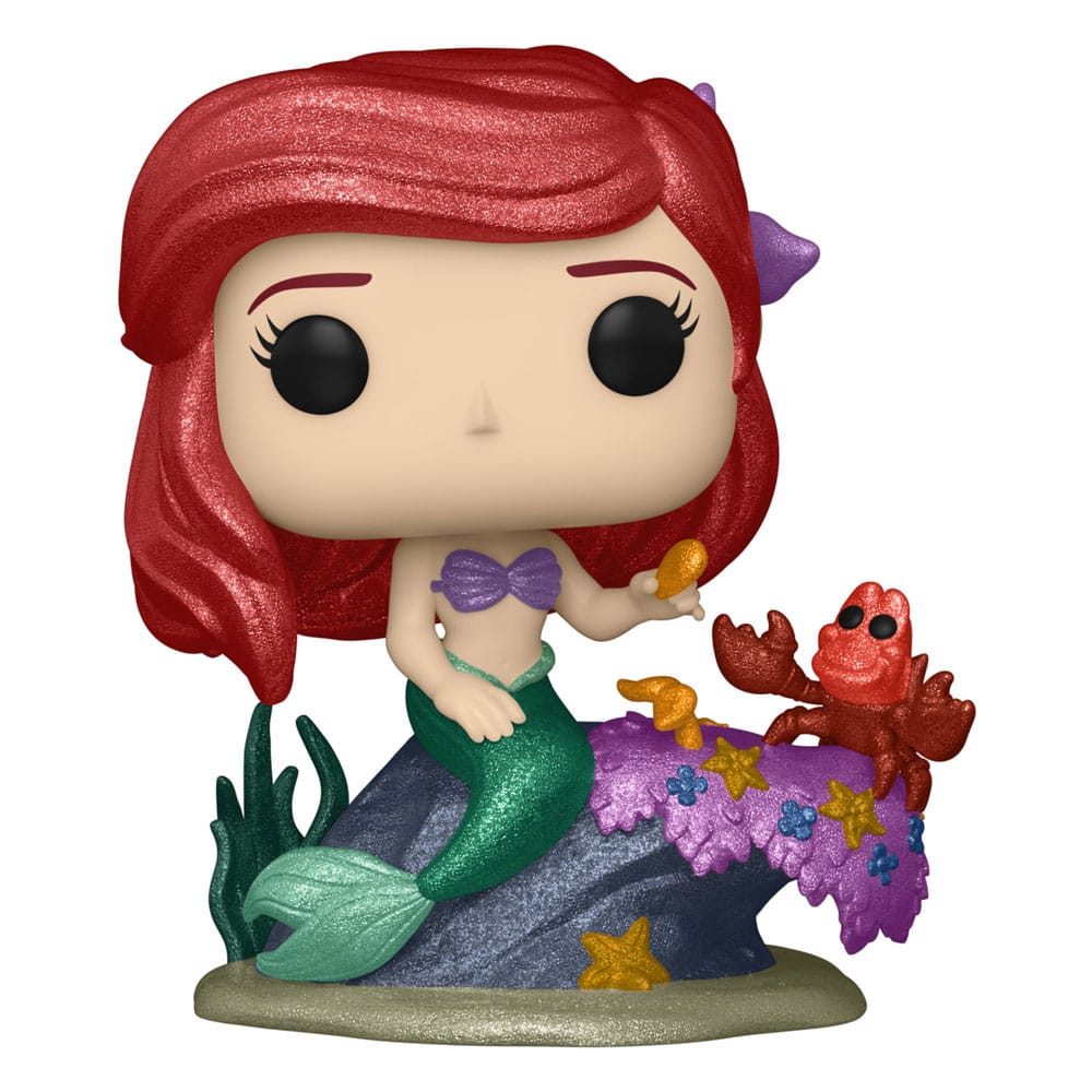 The Little Mermaid POP! Movies Vinyl Figure Ariel Diamond Collection Exclusive 9 cm