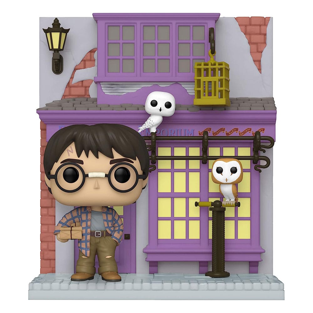 Harry Potter POP! Deluxe Vinyl Figure Deluxe: HP Diagon Alley- Eeylops Owl Emporium w/Harry 9 cm