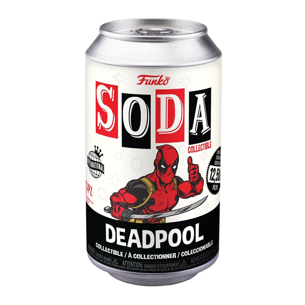 Funko Marvel SODA Deadpool – Figurine Vinyle 11 Cm En Canette, Collection, 6 Pièces