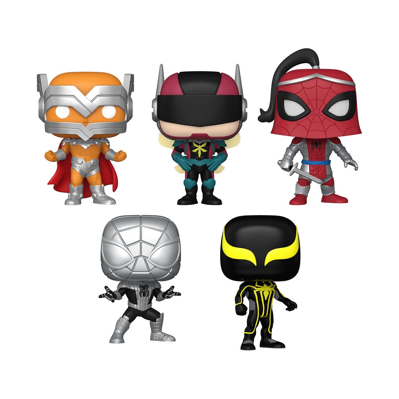 Funko Pop! Marvel: Spider-Man: Beyond Amazing 5 Pack, - Speciale Editie