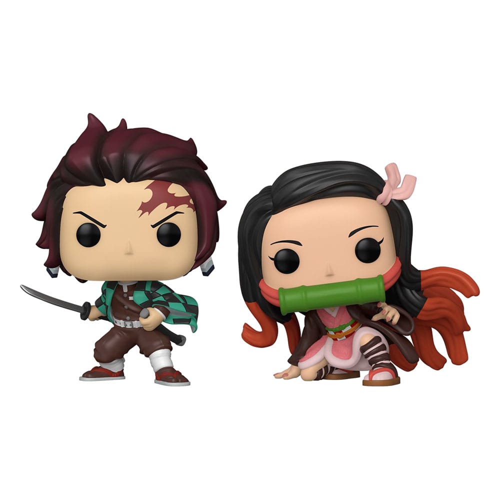 Funko POP Demon Slayer Tanjiro & Nezuko 2 Pack Special Edition Exclusive