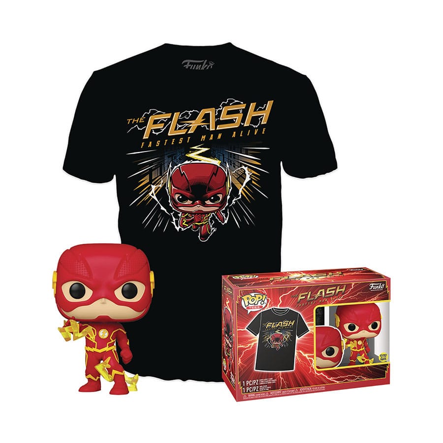 DC Comics POP! & Tee Box The Flash Size M