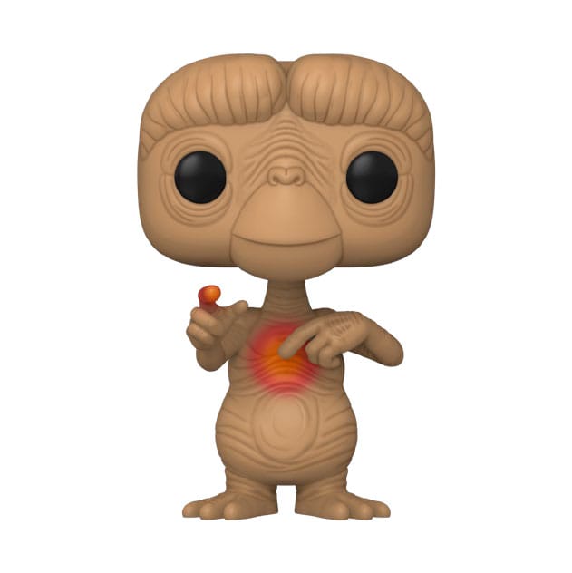 E.T. 40th Anniversary POP! Movies Vinyl Figure E.T. w/heart (Glow-in-the-Dark) 9 cm