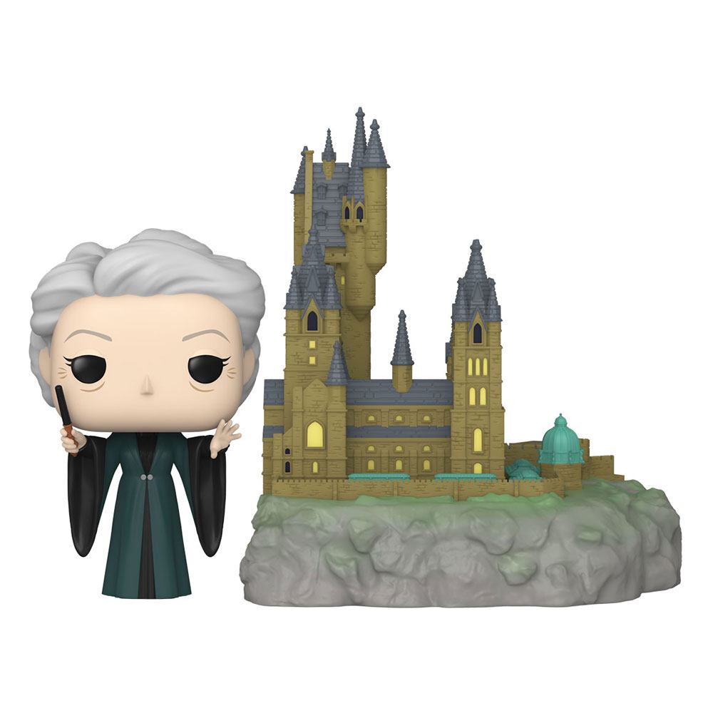 Harry Potter - Chamber of Secrets Anniversary POP! Town Vinyl Figure Minerva w/Hogwarts 9 cm