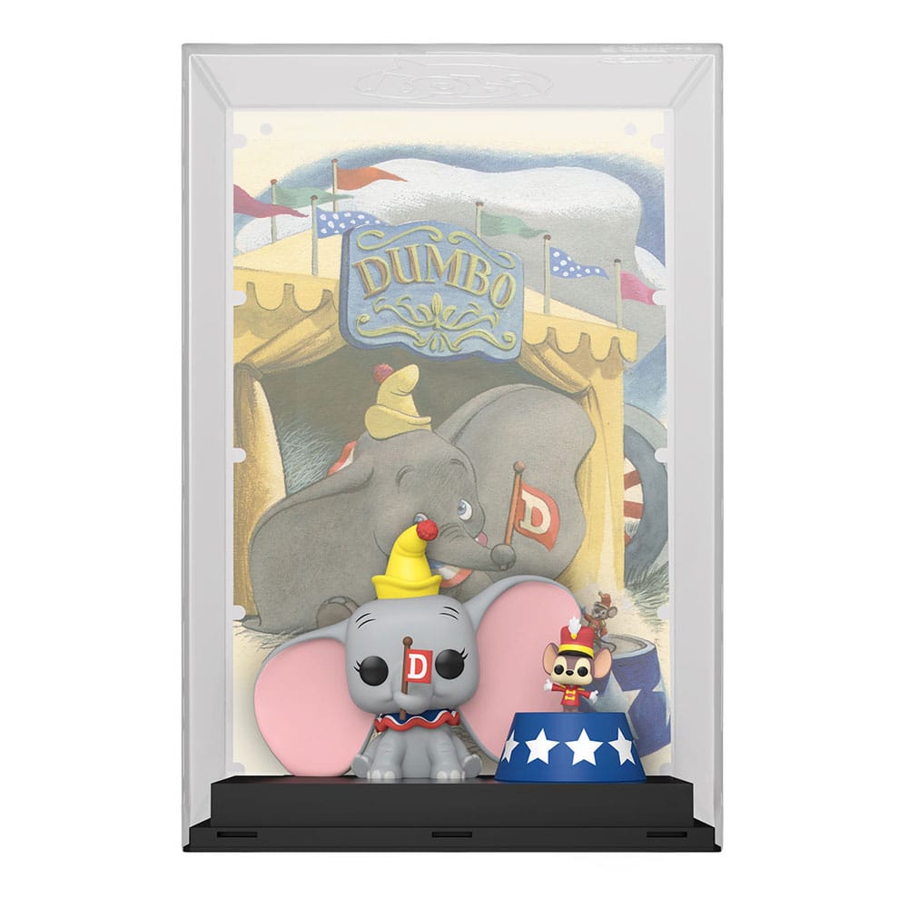 Disney's 100th Anniversary POP! Movie Poster & Figure Dumbo 9 cm