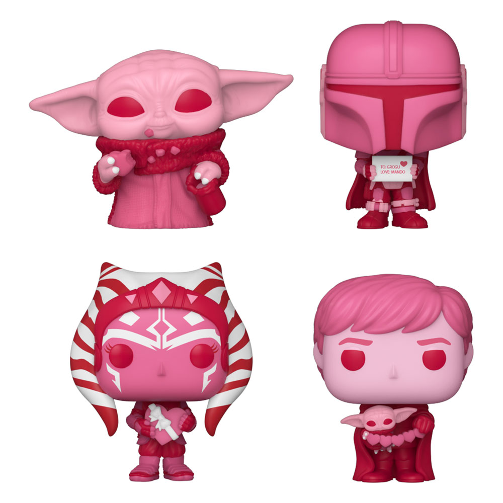 Star Wars Valentines Pocket POP! Vinyl Figure 4-Pack 4 cm