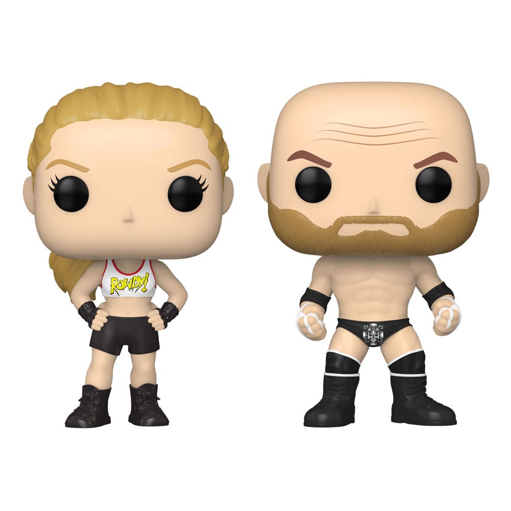 WWE POP! Vinyl Figures 2-Pack Rousey/Triple H 9 cm