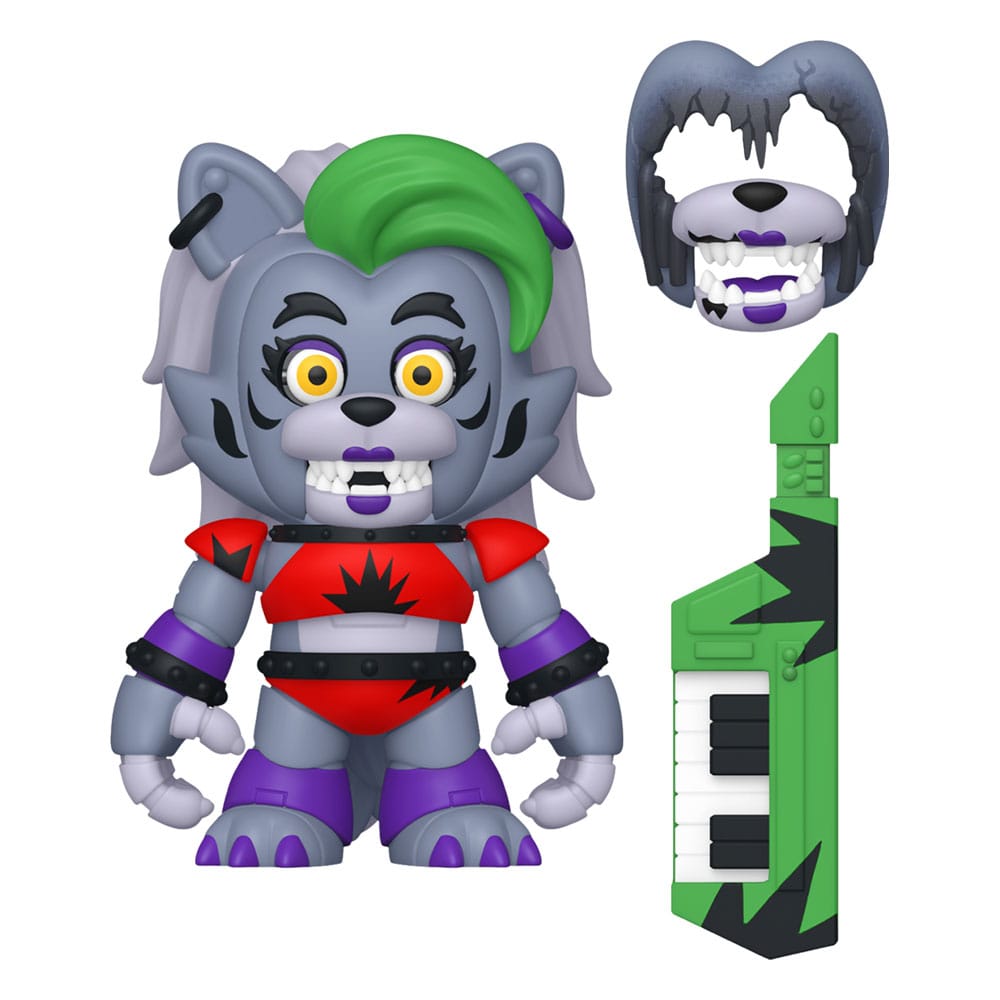 Five Nights at Freddy's Snap Action Figure Glamrock Roxanna 9 cm