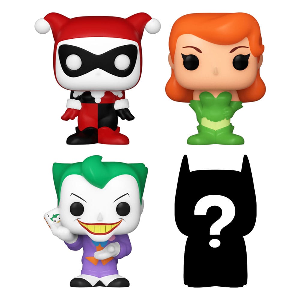 DC Bitty POP! Vinyl Figure 4-Pakning med Harley Quinn 2,5 cm