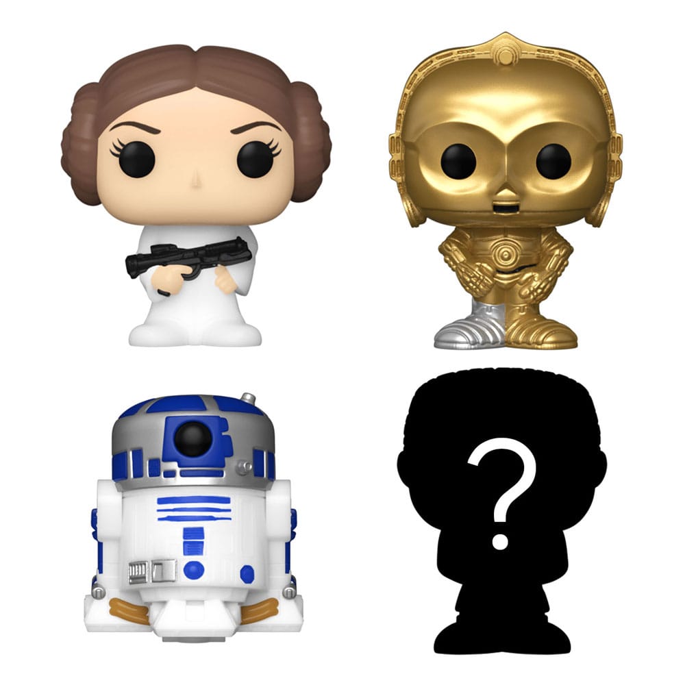 Star Wars Bitty POP! Vinyl Figur 4-Pakning med Prinsesse Leia 2,5 cm