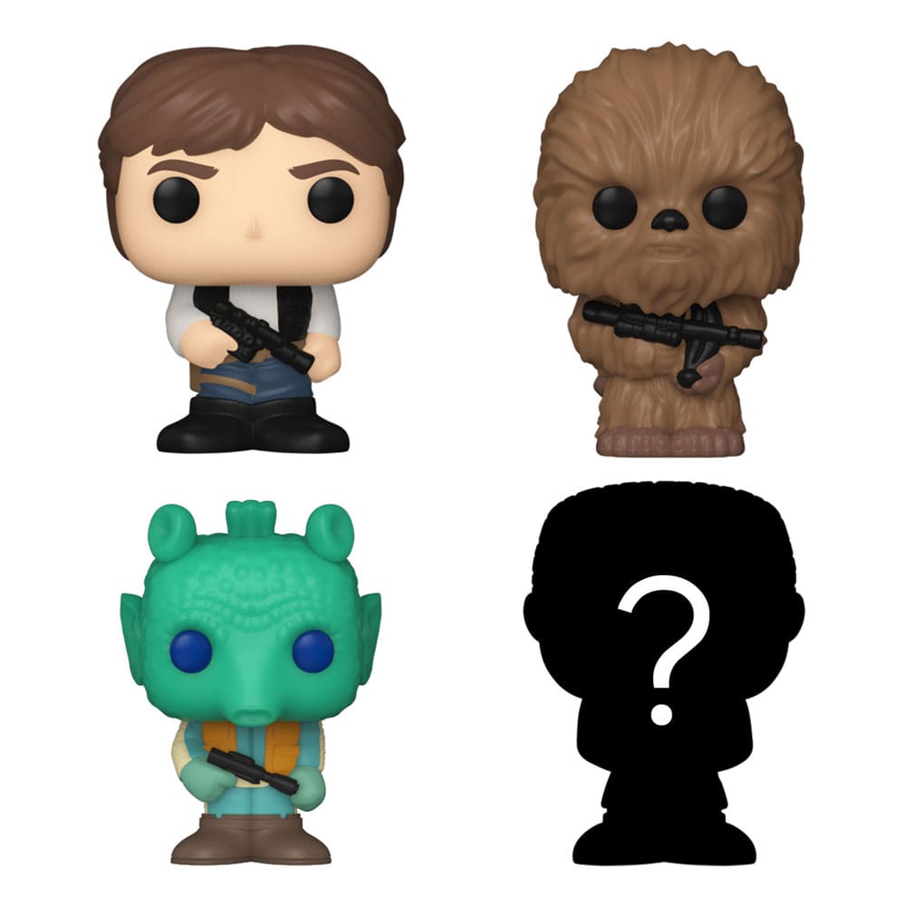 Star Wars Bitty POP! Vinyl Figur 4-Pakning med Han Solo 2,5 cm