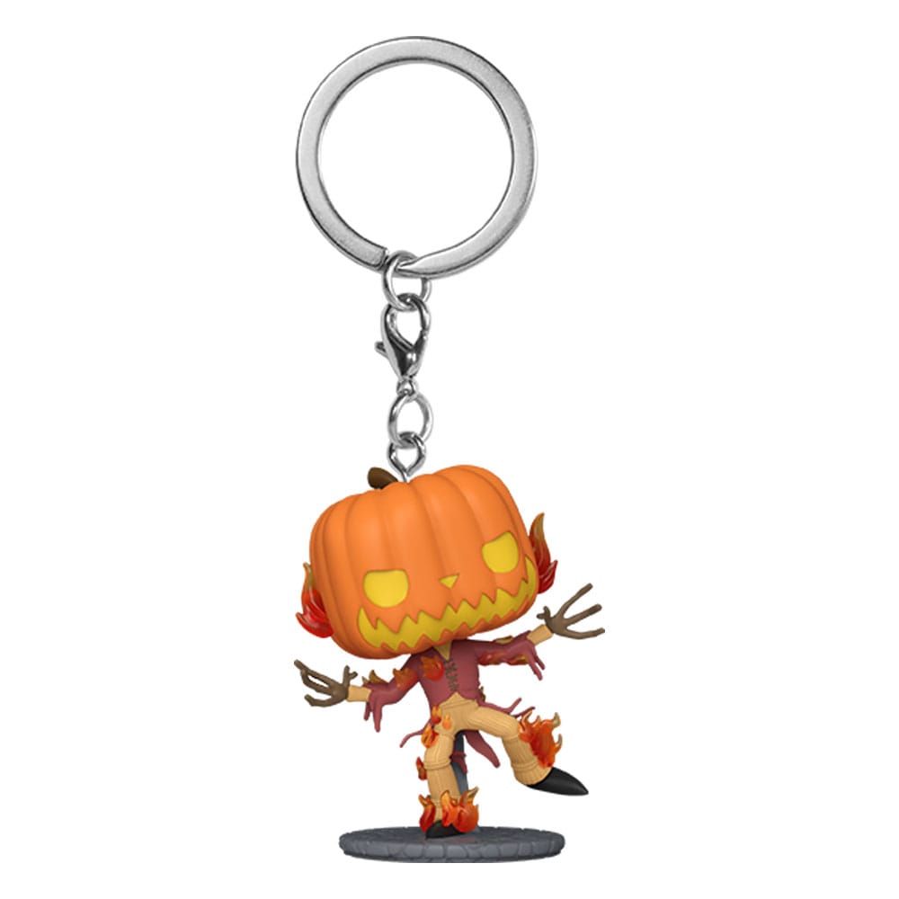 Nightmare before Christmas 30th POP! Vinyl Keychains 4 cm Pumpkin King Display (12)
