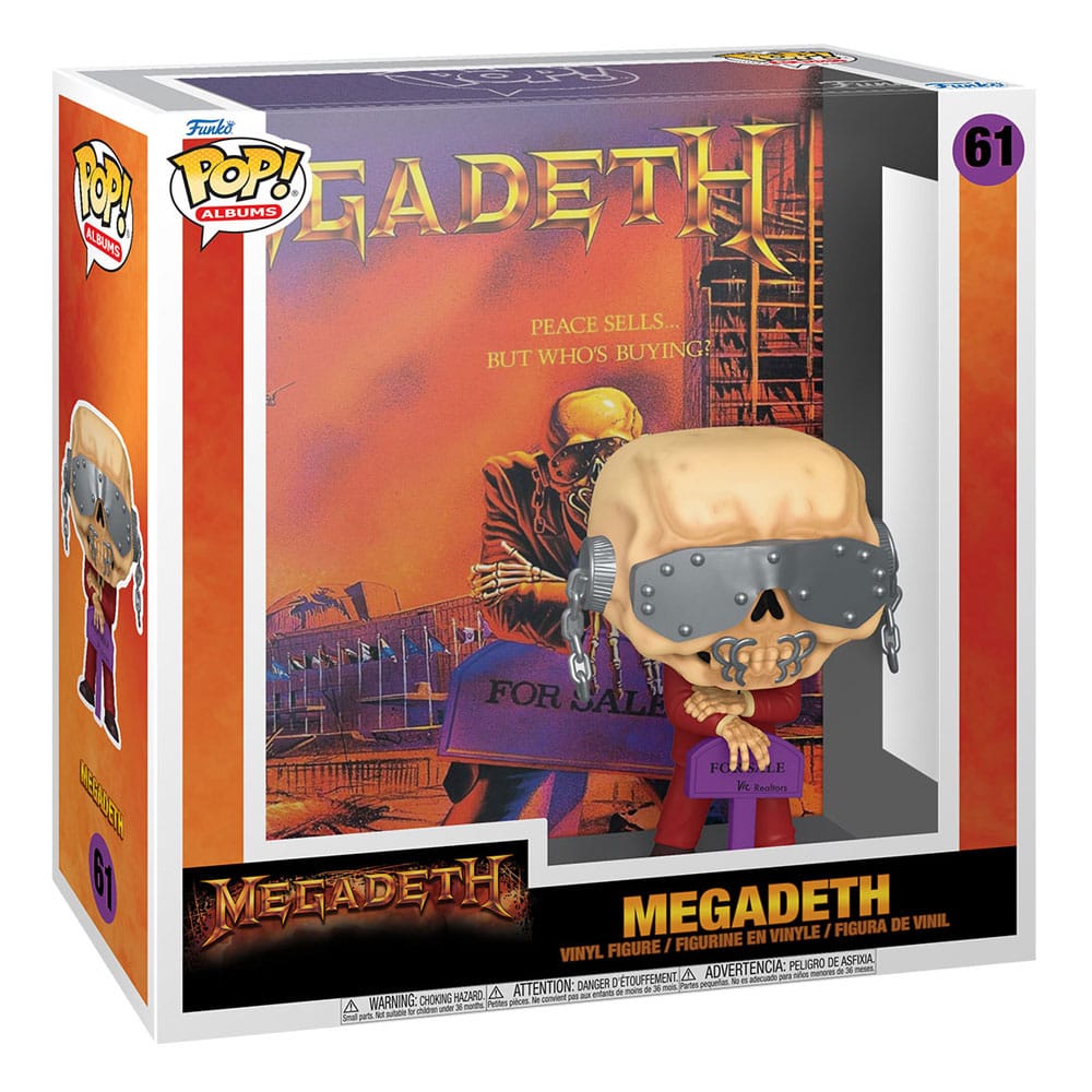 Megadeth POP! Albums Vinyl Figure PSBWB 9 cm