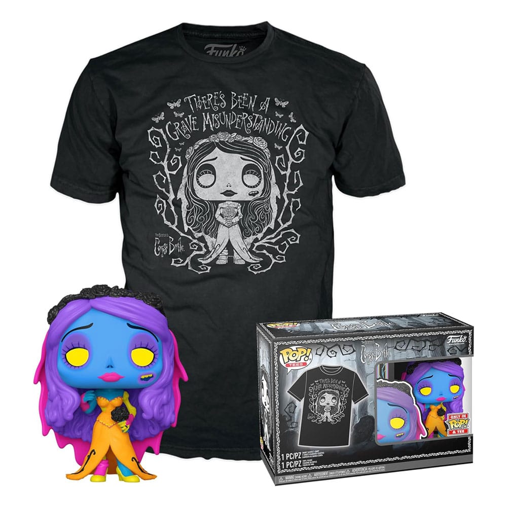 Corpse Bride POP! & Tee Box Emily Size S