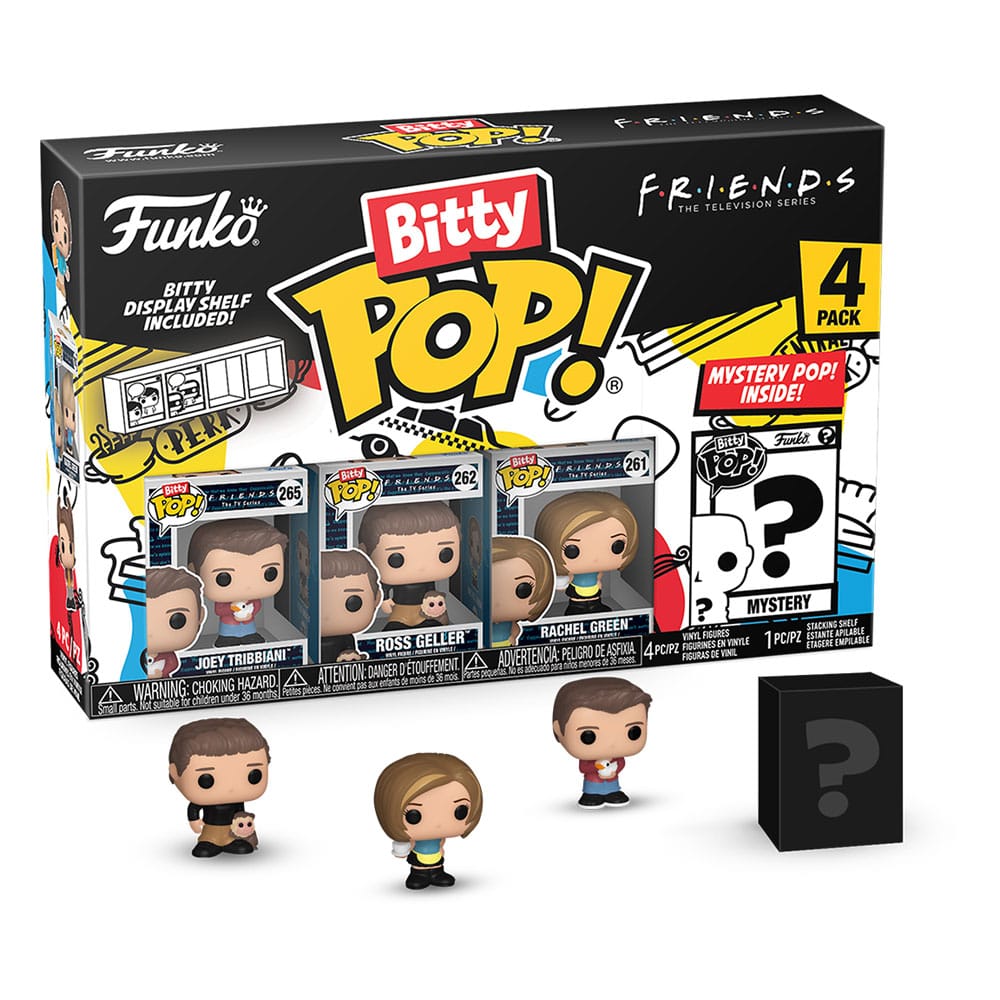 Funko Bitty Pop! FRIENDS - Bitty Pop 4 Pack 2.5cm - Joey