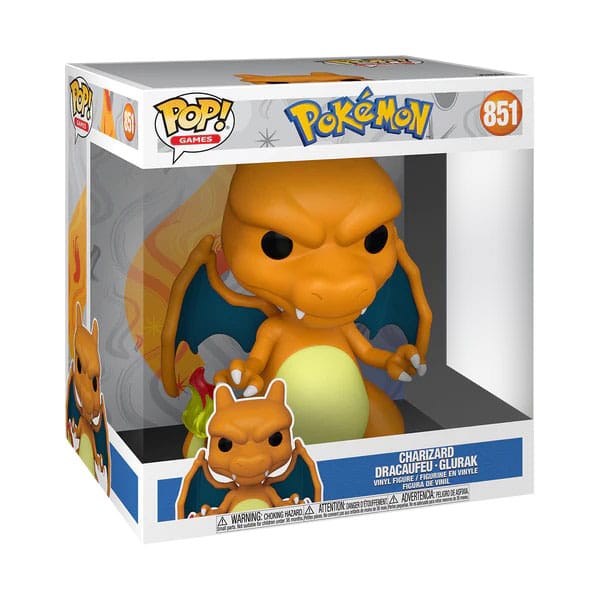 Pokémon Super Sized Jumbo POP! Vinyl Figure Charizard (EMEA) 25 cm  2