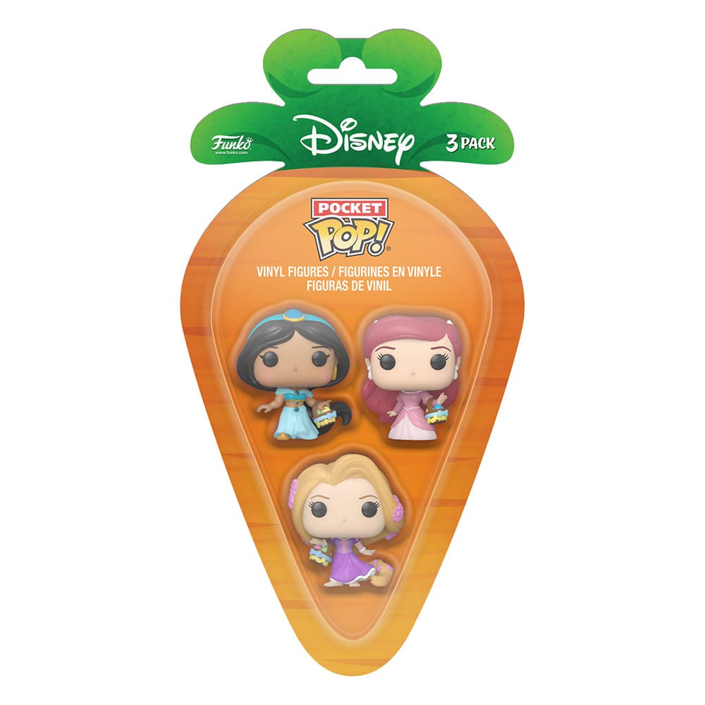 Disney Pocket POP! Vinyl Figure 3-Pack Disney Princess R/A/J 4 cm