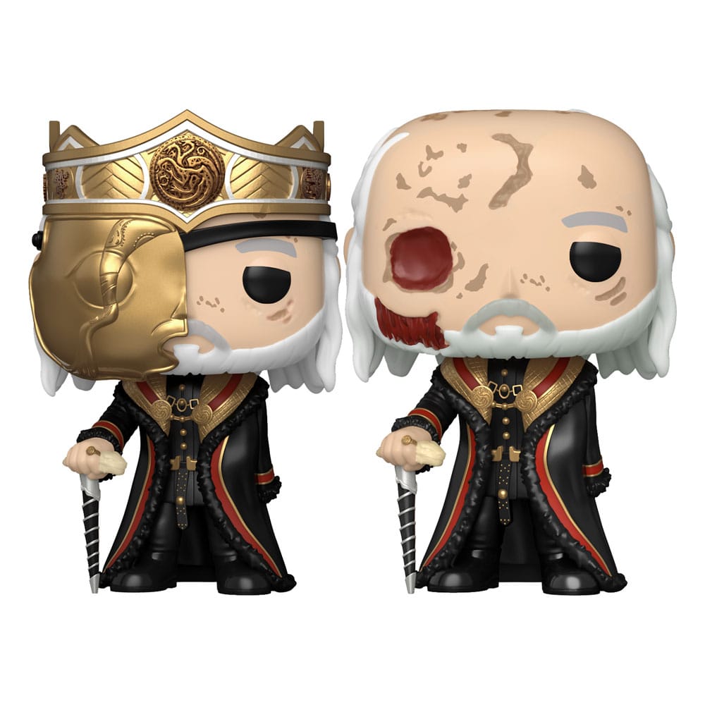 House of the Dragon POP! TV Vinyl Figures Masked Viserys 9 cm Assortment (6)