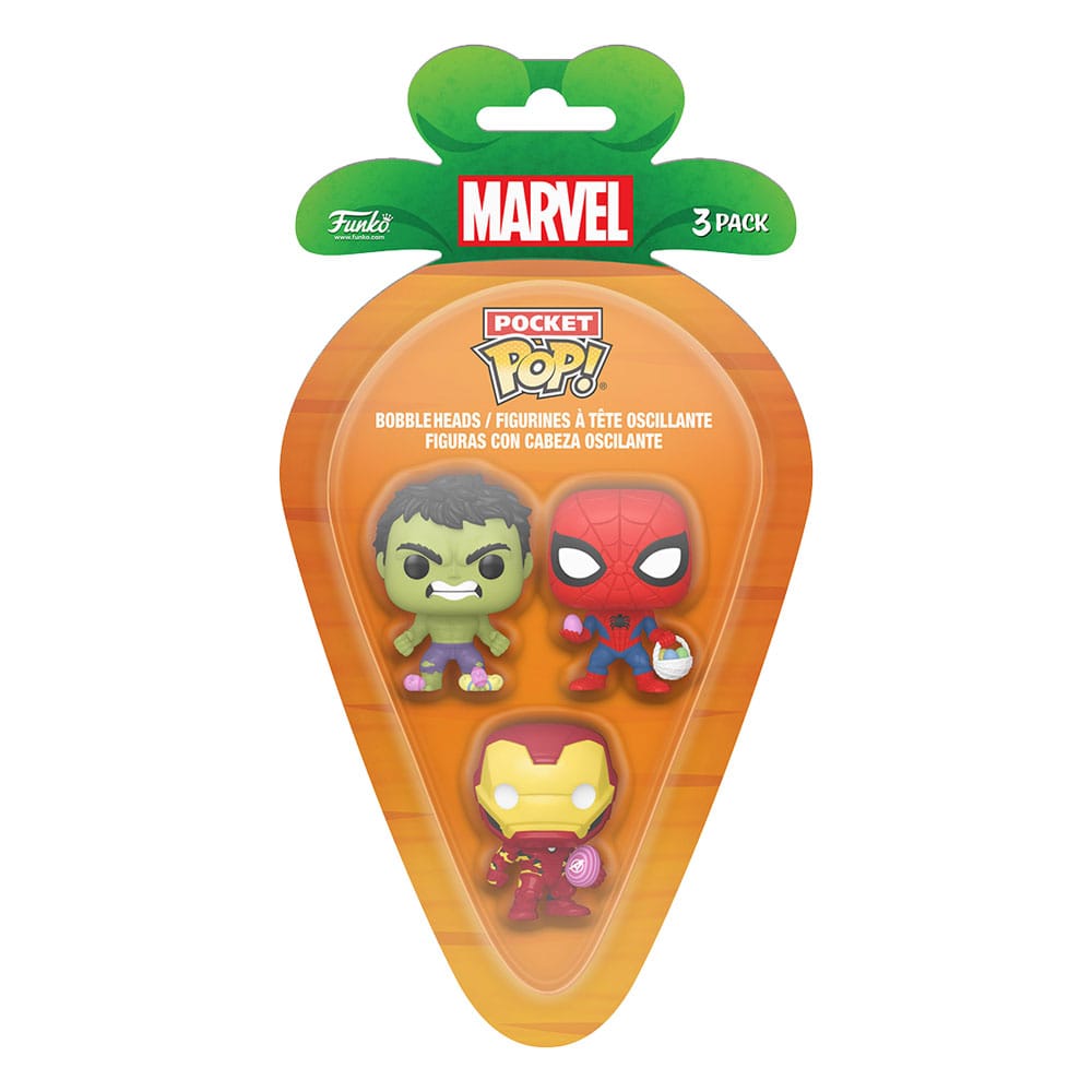 Marvel Pocket POP! Vinyl Figure 3-Pack SM/IM/H 4 cm