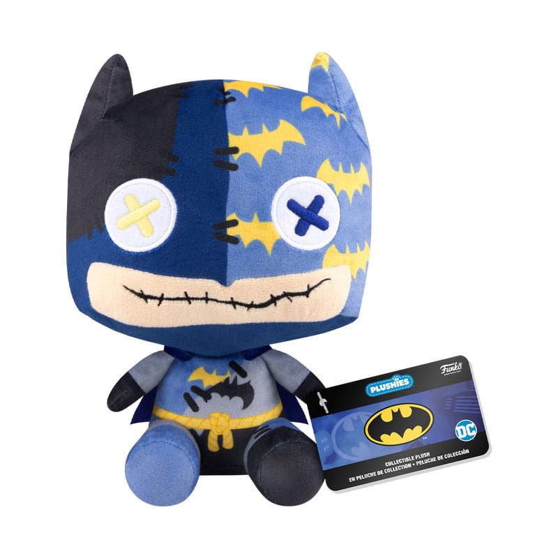 DC Patchwork Bamse - Batman 18 cm