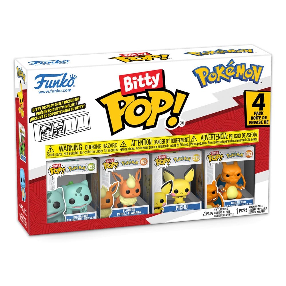 Pokémon Bitty POP! Vinyl Figure 4-Pack Series 3 2 cm 4