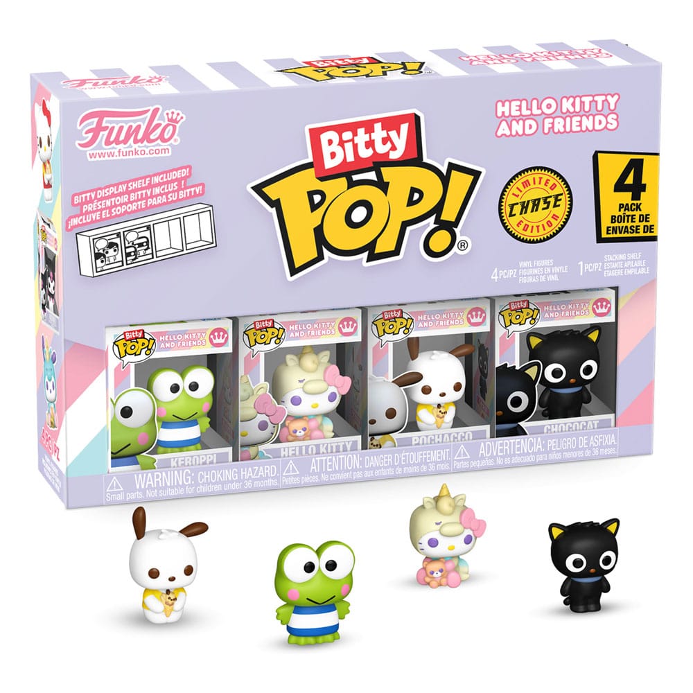 Hello Kitty and Friends Bitty POP! Vinyl Figure 4-Pack Series 2 2 cm afbeelding