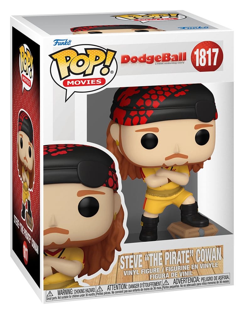 PRECOMENZI - Dodgeball POP! Disney Vinyl Figures Steve 9 cm