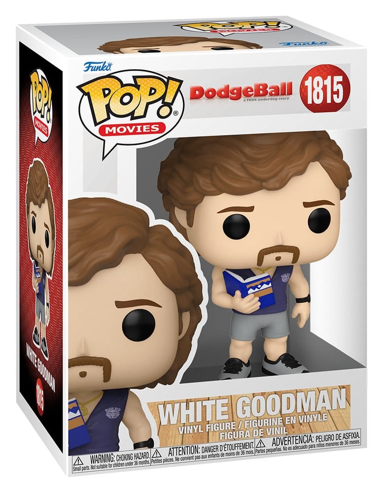 PRECOMENZI - Dodgeball POP! Disney Vinyl Figures White G 9 cm