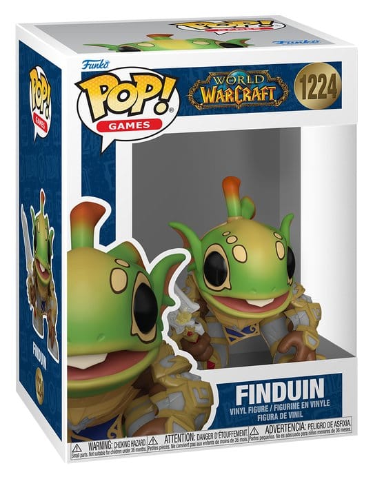World of Warcraft: Murloc Cosplay POP! Games Vinyl Figure Finduin 9 cm [1]