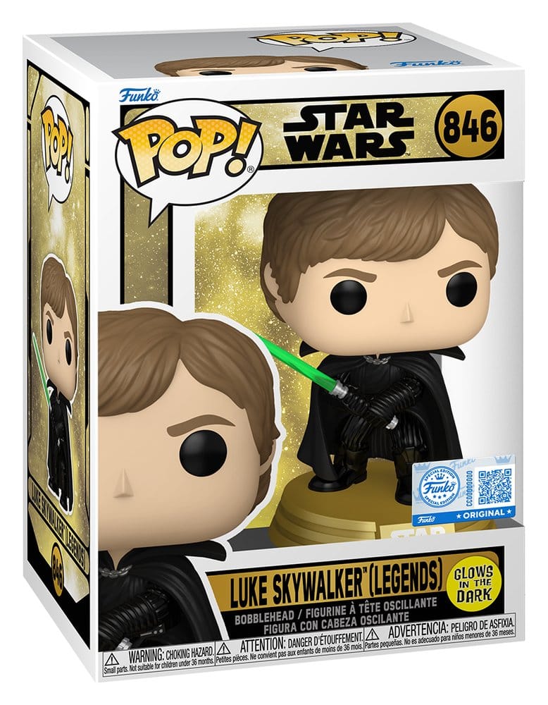 Star Wars Legends POP! Vinyl Figure Luke(GW) 9 cm