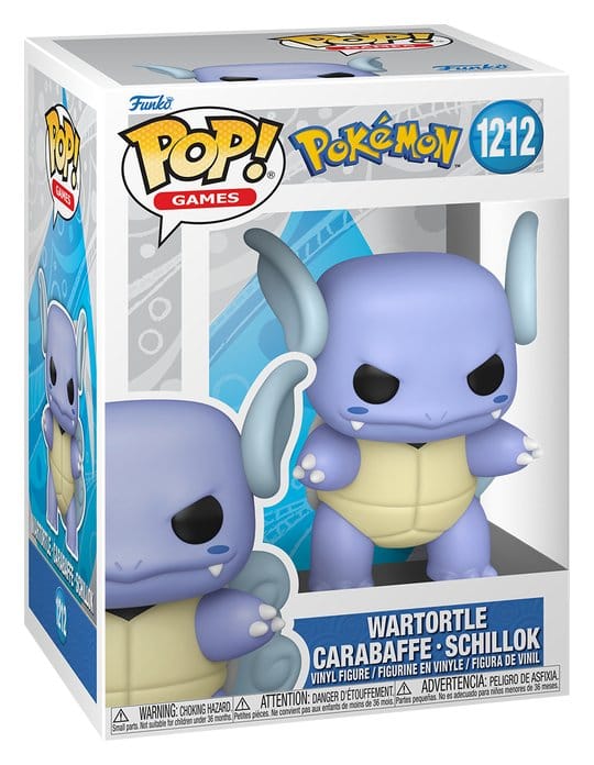 Pokémon POP! Games Vinyl Figure Wartortle 9 cm
