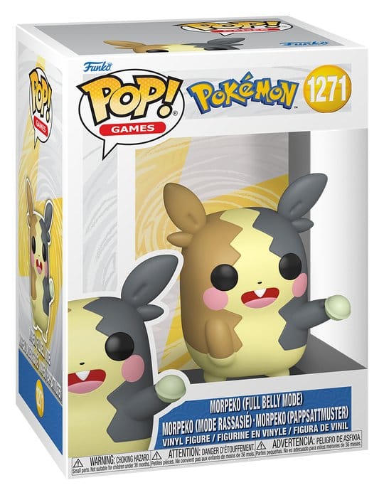 Pokémon POP! Games Vinyl Figure Morpeko(Full Belly) 9 cm 2