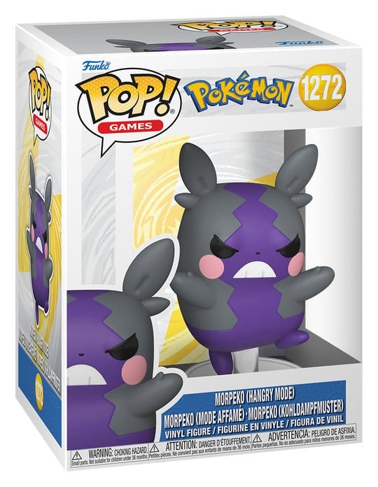 Pokémon POP! Games Vinyl Figure Morpeko(Hangry) 9 cm 2
